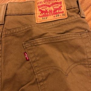 Men’s Levi’s slim straight 513’s